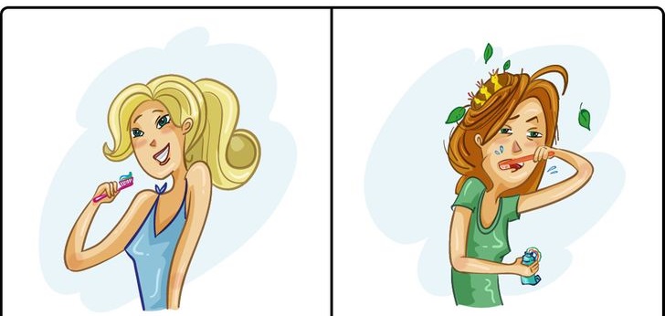 How Women Look on the Pages of Glossy Magazines VS. How They Actually Look in Real Life