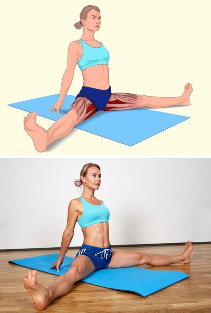 These 8 Pictures Will Show Which Muscles You Stretch