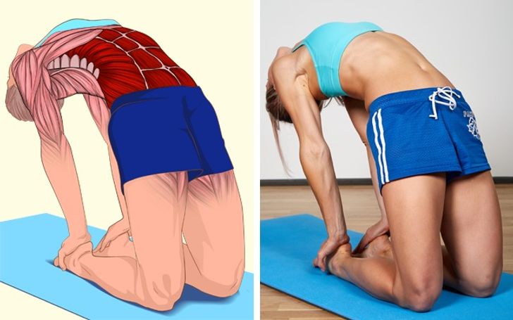 These 8 Pictures Will Show Which Muscles You Stretch