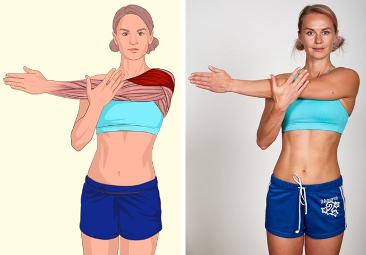 These 8 Pictures Will Show Which Muscles You Stretch