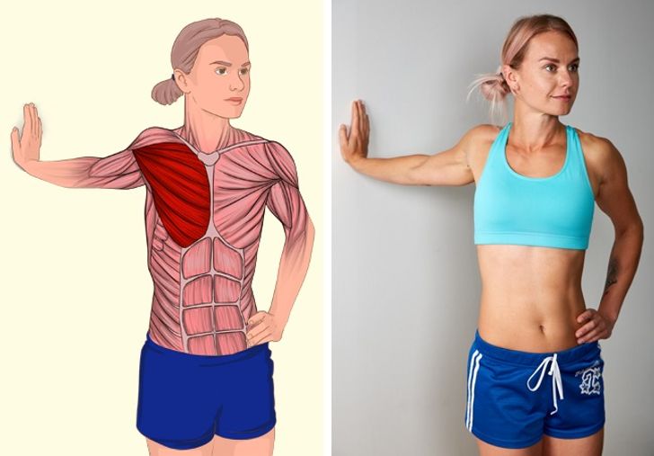 These 8 Pictures Will Show Which Muscles You Stretch