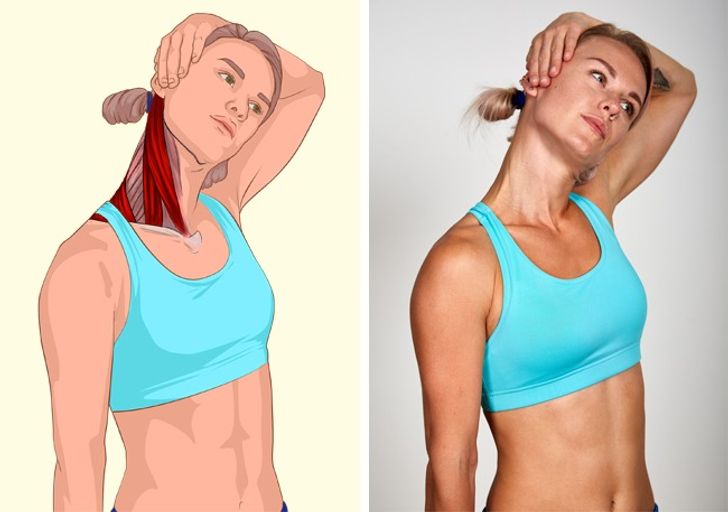 These 8 Pictures Will Show Which Muscles You Stretch