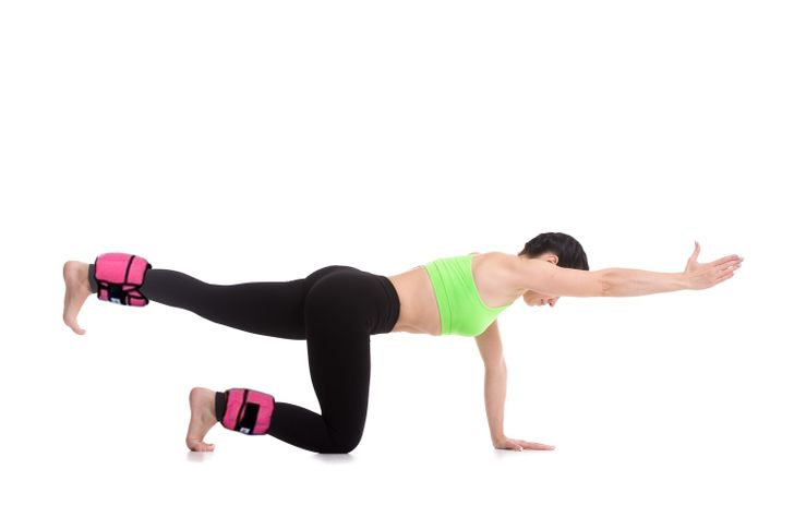 Enhance Your Workout With 7 New Easy Legs and Butt Exercises That Use Ankle Weights