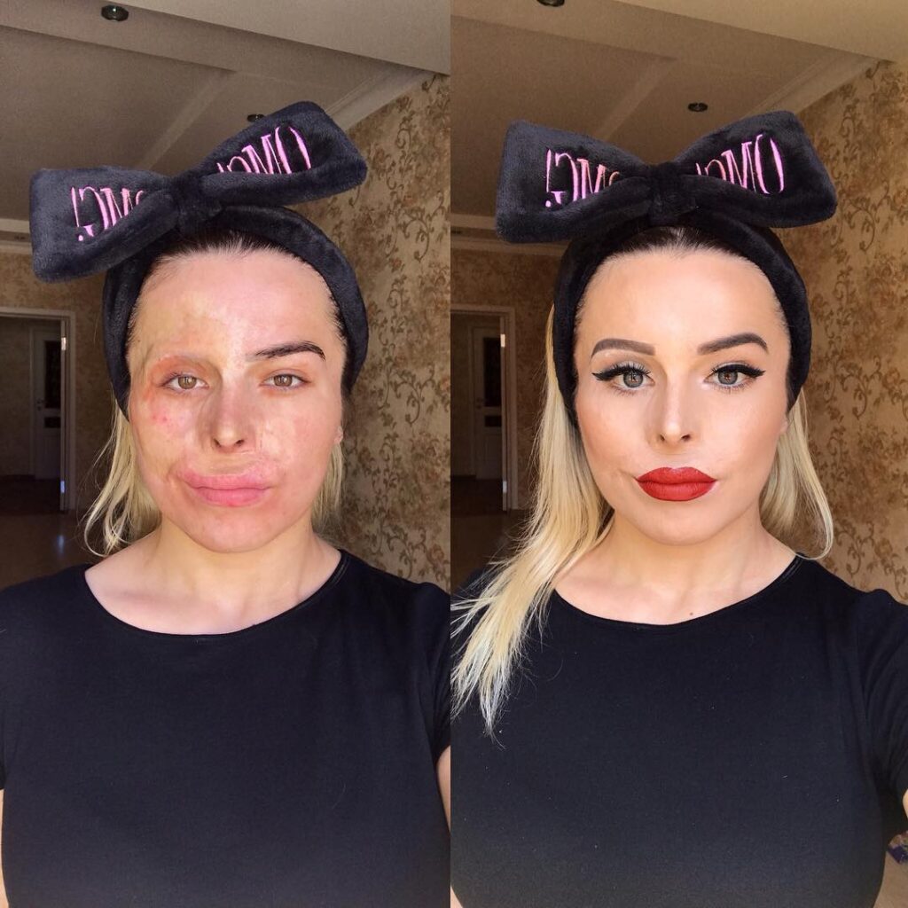 Women Show How Makeup Transforms Their Faces, and the Changes Are Impressive