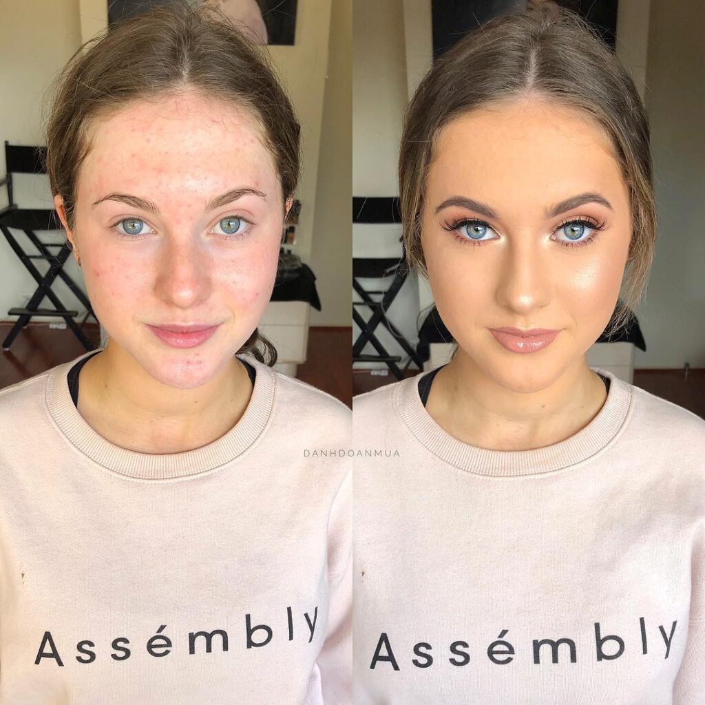 Women Show How Makeup Transforms Their Faces, and the Changes Are Impressive