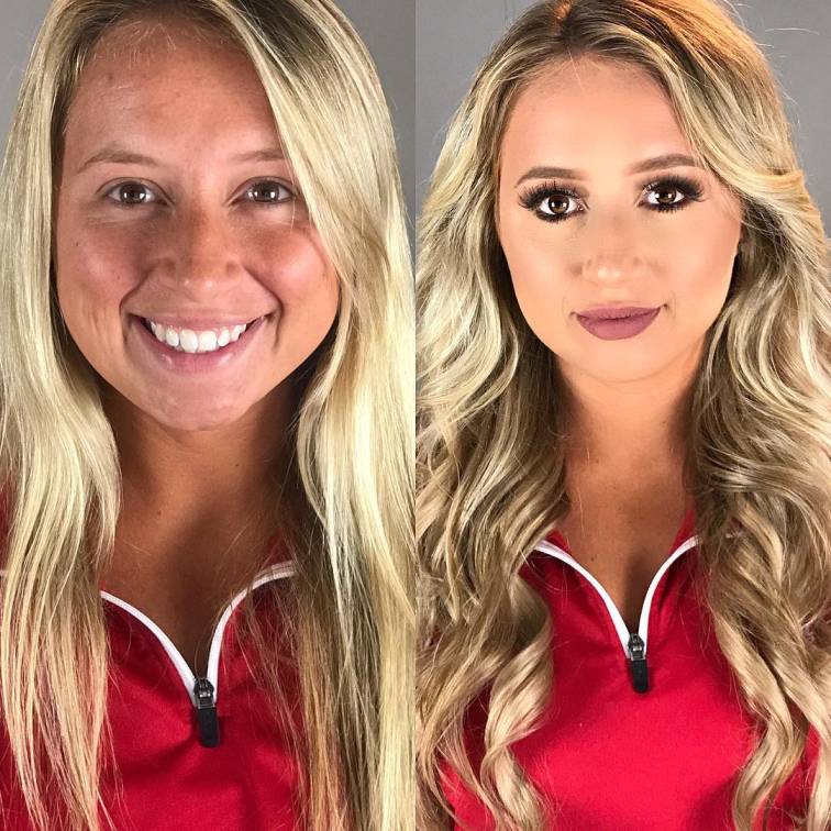 Women Show How Makeup Transforms Their Faces, and the Changes Are Impressive
