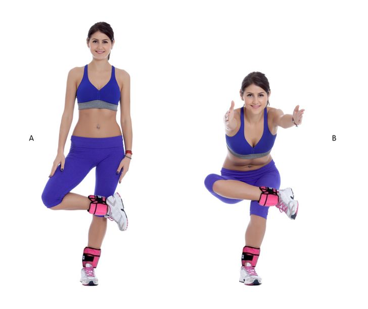Enhance Your Workout With 7 New Easy Legs and Butt Exercises That Use Ankle Weights