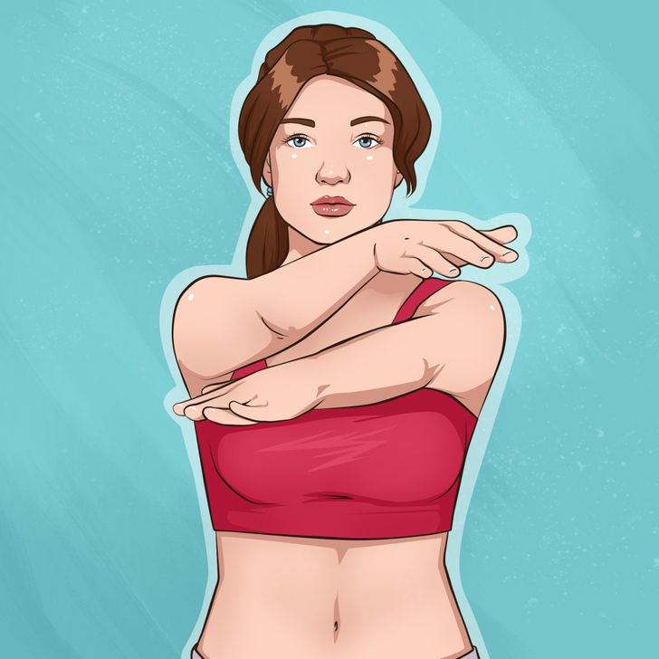 6 Easy Exercises For Beautiful Arms and Tight Breasts