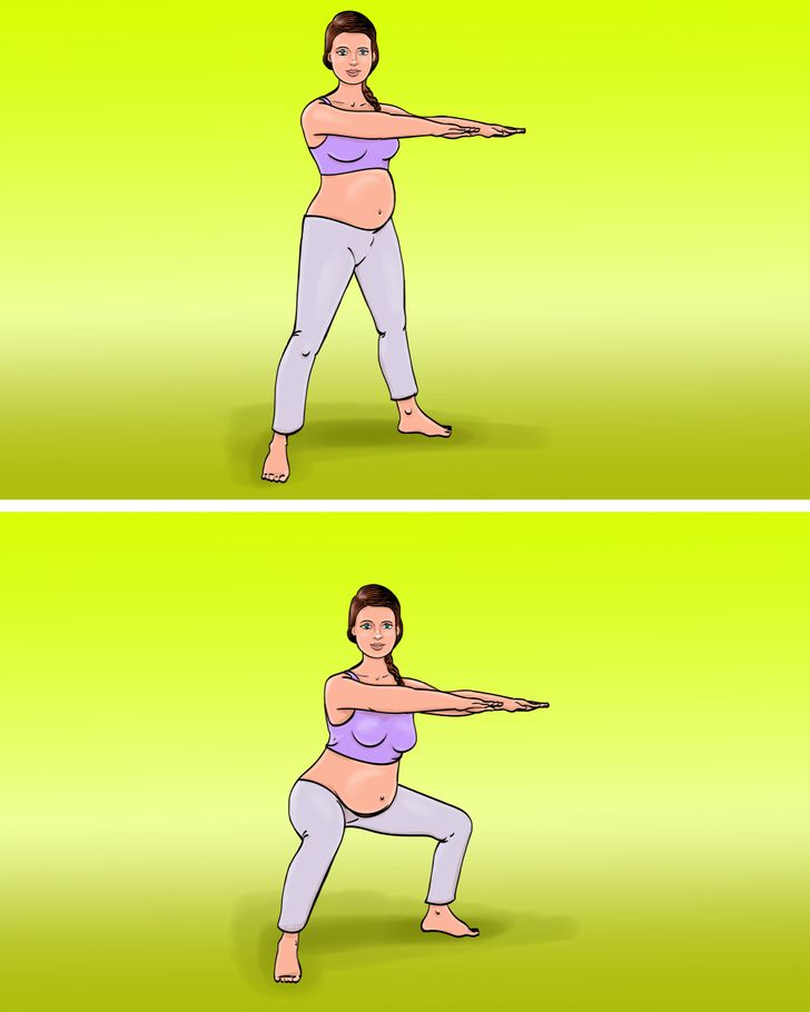 8 Exercises You Can Do During Pregnancy That Make Labor Less Painful